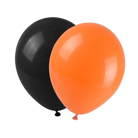 Balon gumowy HALLOWEEN POTWORNE BALONY pastelowy 12 szt mix 9cal Arpex (H5268)