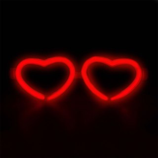 Okulary Glow stick serca Arpex (GS6449)