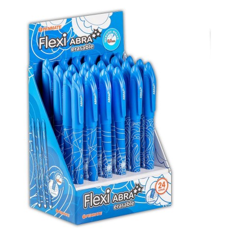 Długopis wymazywalny Flexi Abra RUBBER wkład niebieski 0,5mm Penmate (TT7892)