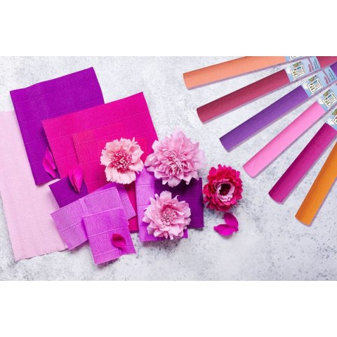 Bibuła marszczona liliowy 2000mm x 500mm TOP-2000 (400153902)