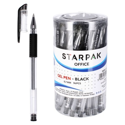 Długopis żelowy wkład czarny 0,5mm Euro-Trade (380723)