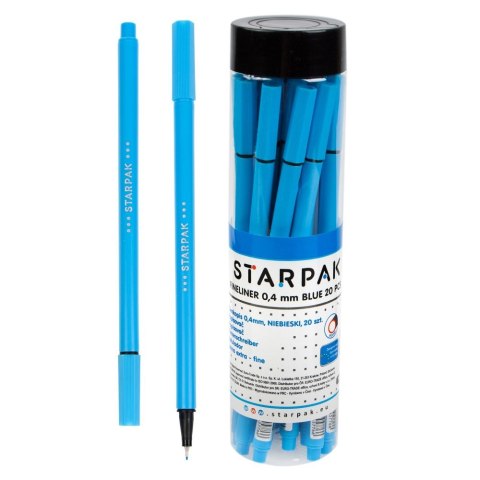Cienkopis Office wkład niebieski 0,4mm 1kol. Starpak (433042)