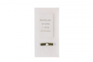 Kartka składana Jubileusz exclusive DL Merigraf (5902221808807)