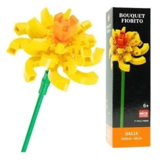 Klocki konstrukcyjne Mini kwiat dalia Nice Group (0065)