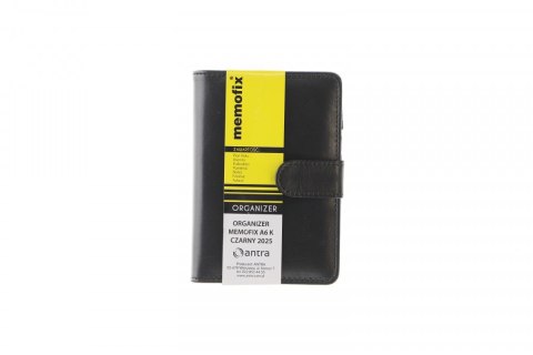 Organizer A6 czarny MEMOFIX A6 czarna Antra (5904210086685)