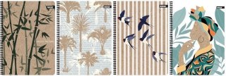 Notes (notatnik) KRAFT LINER A4 80k. krata Rexus