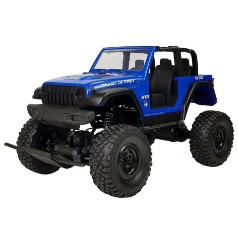 Samochód Terenowe Zdalnie Sterowane 4x4 Amortyzatory 2.4G Niebieski Lean (9086)