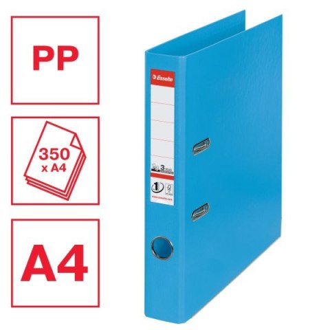 Segregator dźwigniowy No.1 Power A4 50mm niebieski jasny Esselte (811411)