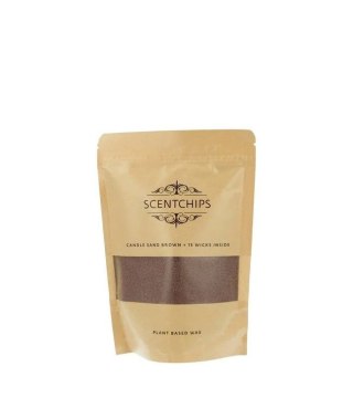 Świeca piaskowa 250g brązowa Pavoncella (8716516204277)