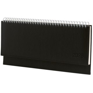 Kalendarz biurkowy CZARNY VIVELLA LEŻĄCY 300mm x 145mm Wydawnictwo Wokół Nas (KB 047 B)