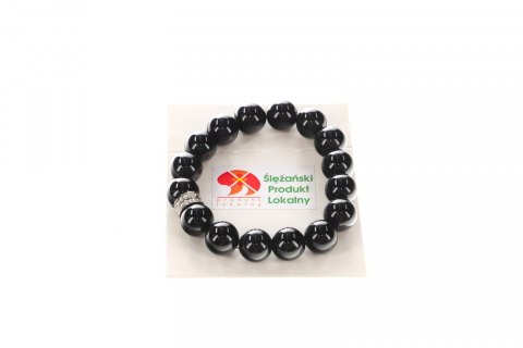 Bransoletka bransoletka onyks mat 12mm Mol