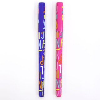 Długopis olejowy Fashion A28 LITERKI wkład niebieski 0,7mm Vinson