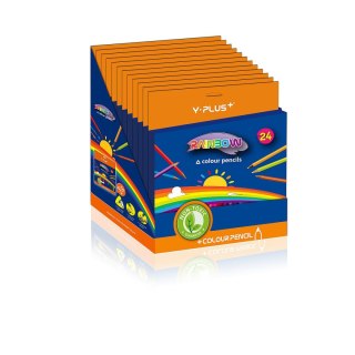 Kredki ołówkowe 24 kol. Y-plus (151958)