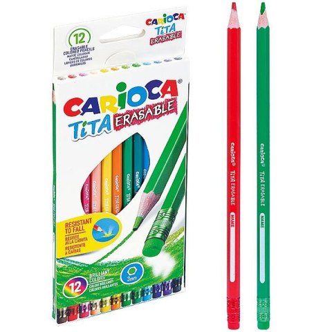 Kredki ołówkowe Tita 12 kol. Carioca (42897)
