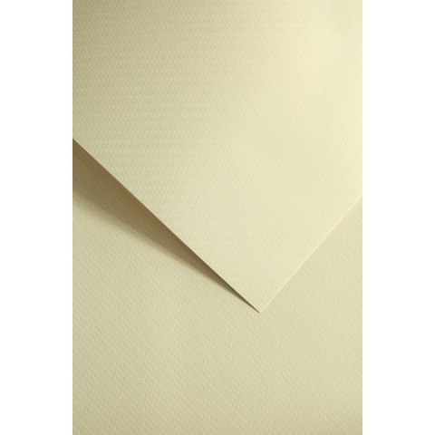 Papier ozdobny (wizytówkowy) batyst kremowy A4 kremowy 180g Galeria Papieru (204112)