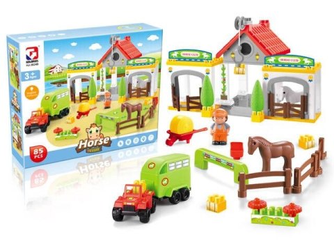 Klocki plastikowe Farma 81 elementów Icom (7161812)