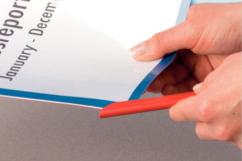 Listwy wsuwane przezroczysty 3mm Leitz (21770)