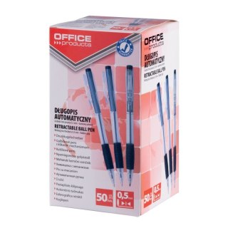 Długopis standardowy automatyczny wkład czarny 0,5mm Office Products (17015611-05)