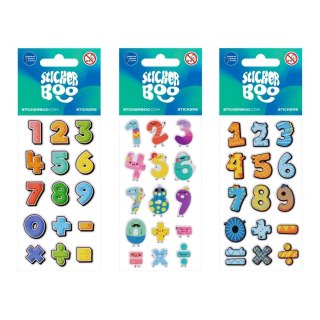 Naklejka (nalepka) Cyferki Sticker Boo (534611)