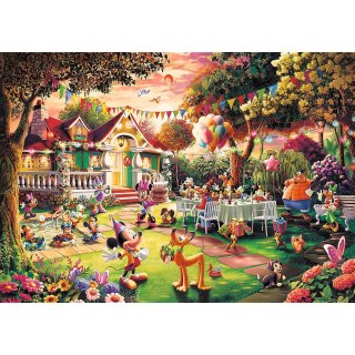 Puzzle Myszka Miki Premium Plus Przyjęcie urodzinowe 1000 el. Trefl (10915)