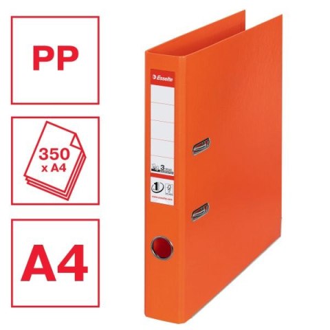 Segregator dźwigniowy No.1 Power A4 50mm pomarańczowy Esselte (811440)