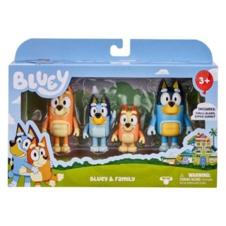 Figurka Bluey Blue 4Pak Rodzinka Tm Toys (BLU13009)
