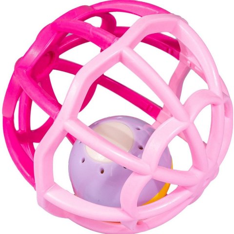 Grzechotka piłeczka różowa Smily Play (SP83659)