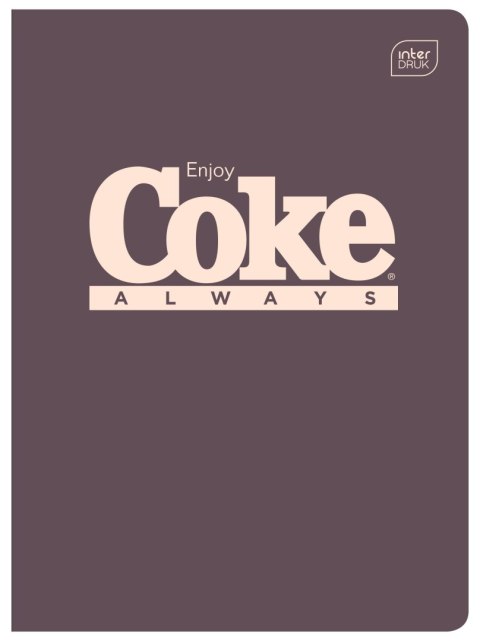Zeszyt HYBRID COCA COLA A5 60k. 70g linia Interdruk