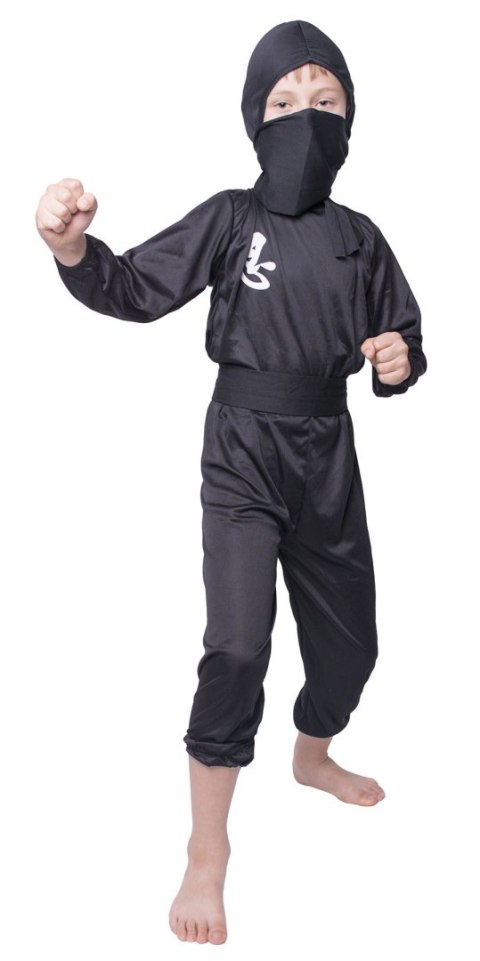 Kostium dziecięcy - Czarny ninja - rozmiar M Arpex (SD2371-M-1461)