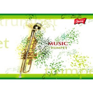 Zeszyt do nut A5 16k. 70g pięciolinia St.Majewski