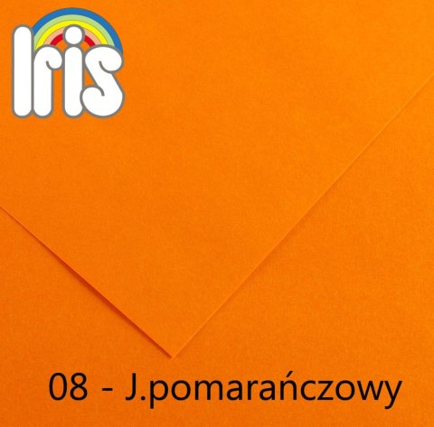 Brystol Iris 08 B1 pomarańczowy jasny 240g [mm:] 70x100 Canson (200040447)