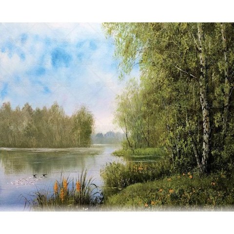 Kalendarz ścienny POLSKA W MALARSTWIE 13-planszowe 2024 320mm x 470mm Lucrum (RW06)