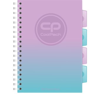 Kołozeszyt (kołonotatnik) CoolPack gradient B5 200k. krata Patio (04750CP)