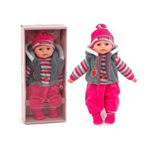 Lalka Bobas 35 cm, z polskim dźwiękiem, BOX Adar (501300)