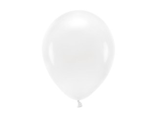 Balon gumowy Pastel Eco Balloons biały 260mm Partydeco (ECO26P-008)
