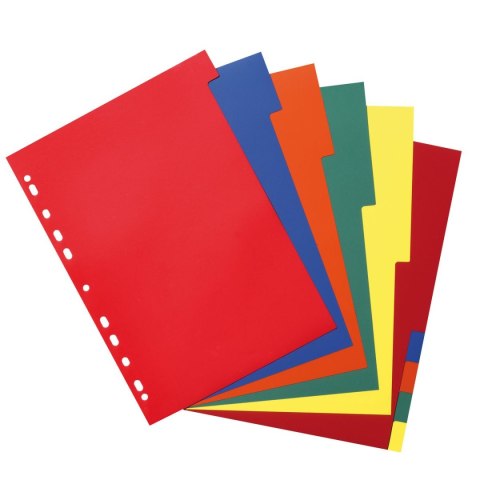 Przekładka numeryczna A4 mix 10k 1-10 [mm:] 230x297 Herlitz (100810262)