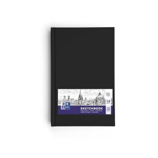 Blok artystyczny czarny A5 100g 96k Oxford (400152622)