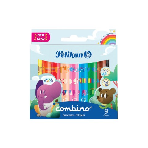 Flamaster Colorella Super Combio 814553 9 kol. Pelikan (400191299)