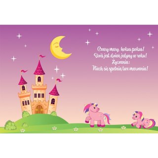 Kartka składana KUCYKI B6 Henry (5905701484171)