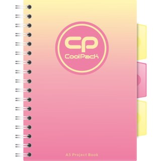 Kołozeszyt (kołonotatnik) CoolPack GRADIENT A5 200k. KRATKA Patio (03029CP)