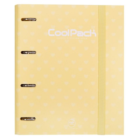 Segregator ringowy CoolPack A4 żółty Patio (87942)