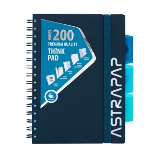 Kołozeszyt (kołonotatnik) PP A5 200k. 80g Astrapap (107023009)