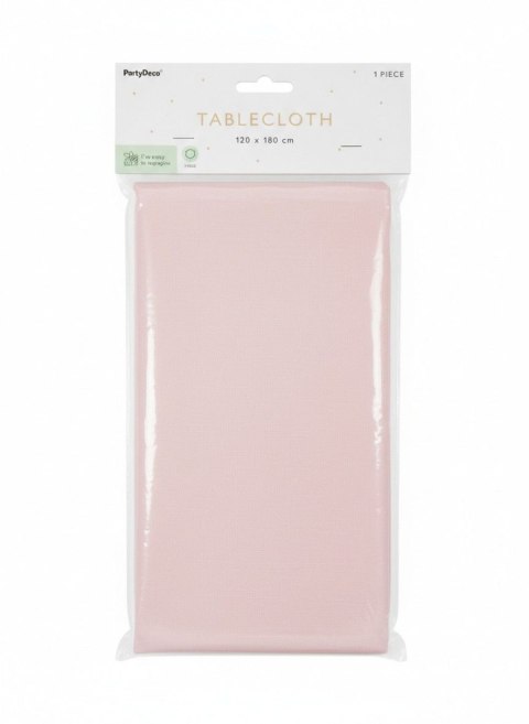 Obrus jasny różowy [mm:] 1800x1200 Partydeco (OBS2-081J)