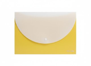 Teczka plastikowa na zatrzask RIO ŻÓŁTA 5902315578074 A4 żółta 180 mic. Deli (E38977_YELLOW)