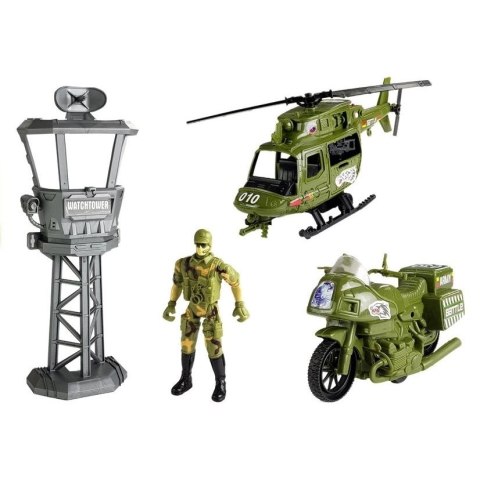Samochód zestaw militarny Lean (4249)