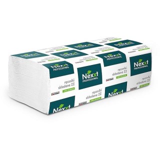 Ręcznik ZZ 3000 biały 2 war. celuloza kolor: biały Nexxt Professional (CH-ZZPNEC101B3000)