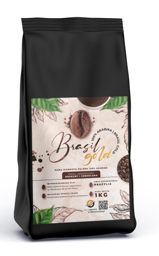 Kawa Ziarnista Premium Brasil Gold 1 Kg