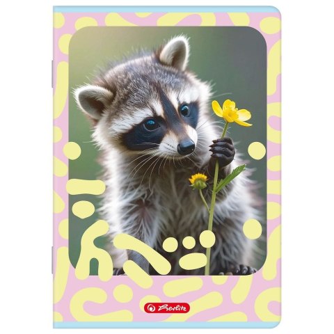 Zeszyt Animals A5 32k. 70g linia cm Herlitz (400206383)