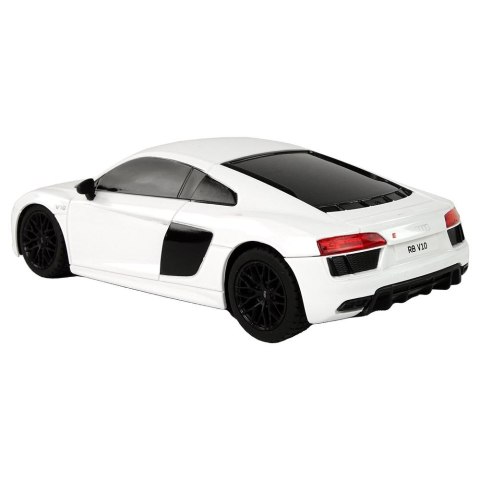 Samochód R/C Audi R8 1:24 Białe Rastar (15270)