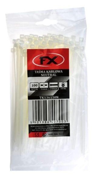 Taśma Kablowa 3.6x300 Neutral